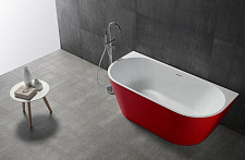Акриловая ванна Abber AB9216-1.7R 170х80х60 красная от Водопад  фото 4
