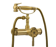 Гигиенический душ Bronze de Luxe Windsor 10135 со смесителем, бронза от Водопад  фото 2