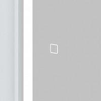 Зеркальный шкаф BelBagno SPC-MAR-500/800-1A-LED-TCH с одной расп. дверцей, с двумя стекл. полками, со встр. подсветкой и сенс. вык-лем 12W,220-240V, 500x800x150 от Водопад  фото 5