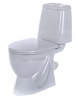 Унитаз-компакт Sanita Идеал WC.CC/Ideal/1-P/WHT.G/S1 Стандарт белый S1 от Водопад  фото 1