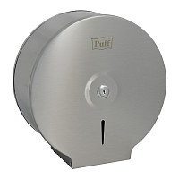 Диспенсер для туалетной бумаги Puff-7615 1402.133 антивандальный, с ключом, 26х12х27 см от Водопад  фото 1