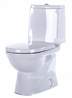 Унитаз-компакт Sanita Luxe Next WC.CC/Next/2-DM/WHT.G/S1 Comfort белый S1 с сиденьем микролифт от Водопад  фото 1