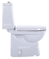 Унитаз-компакт Sanita Luxe Next WC.CC/Next/2-DM/WHT.G/S1 Comfort белый S1 с сиденьем микролифт от Водопад  фото 2