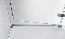 Душевой уголок Belbagno Kraft KRAFT-A-12-80-C-Cr-L 800х800х1950, левый, стекло прозрачное, профиль хром от Водопад  фото 4