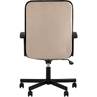Кресло компьютерное Stool Group TopChairs ST-TRACER спинка и сиденье песочная ткань Light-21, крестовина металл от Водопад  фото 5