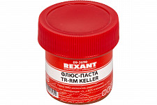 Флюс для пайки Rexant TR-RM KELLER 09-3690-1 паста 20 мл, банка, блистер от Водопад  фото 1