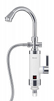 Водонагреватель - смеситель для кухни Thermex Focus 3кВт, белый / хром от Водопад  фото 1