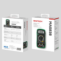 Мультиметр портативный Mastech MAS838 13-2008 в кожухе с прозвонкой и измерением температуры от Водопад  фото 3