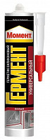 Герметик Универсальный силиконовый Henkel Момент Гермент 280 мл, белый, туба от Водопад  фото 1