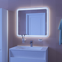 Зеркало Iddis Esper ESP8000i98 80 см, с подсветкой от Водопад  фото 3