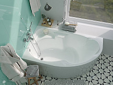 Акриловая ванна 1Marka Diana 58053 160х100 правая от Водопад  фото 4