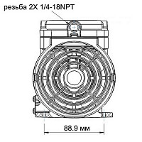 Воздушный компрессор LP12 с монтажным комплектом от Водопад  фото 4